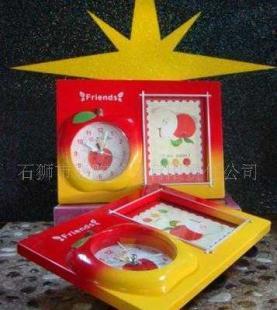供應(yīng)紅黃色蘋果鬧鐘座鐘 | 臺(tái)鐘精品，點(diǎn)亮溫馨家居生活